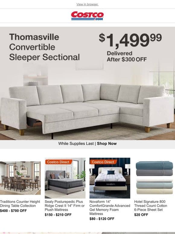Great Savings and Looks You’ll Love