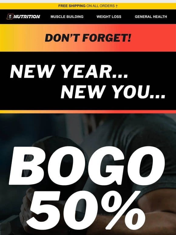 HURRY BEFORE IT’S OVER: NEW YEAR NEW YOU SALE HAPPENING NOW