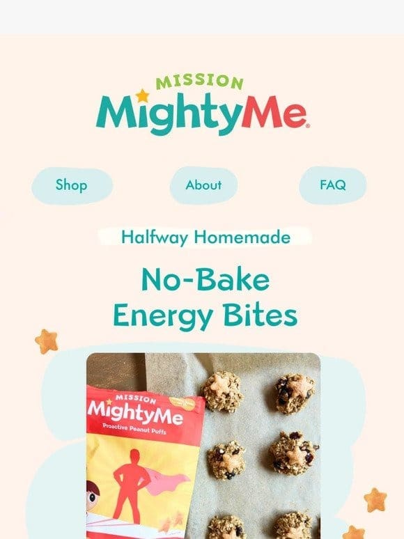 Halfway Homemade: No-Bake Energy Bites