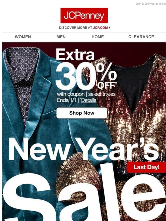 Happy New Year   Extra 30% Off