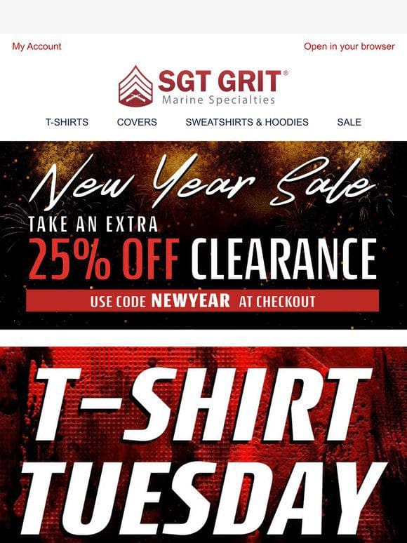 Happy New Years Sale!