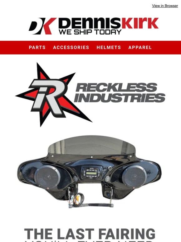 Have you checked out the Batwing Fairing from Reckless Industries?