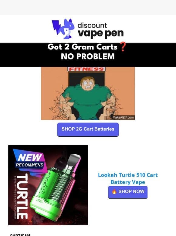 Having Trouble Finding 2Gram Cart Batteries