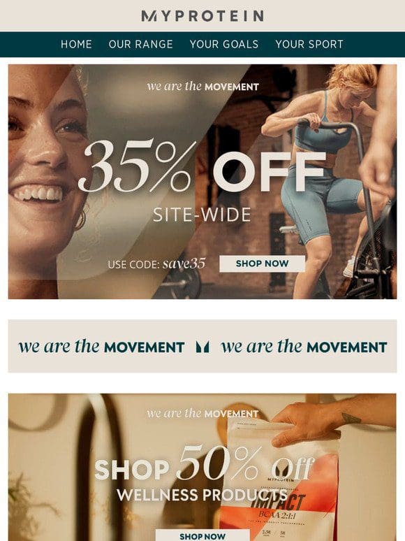 Healthy Savings Alert | 35% Off Site-Wide