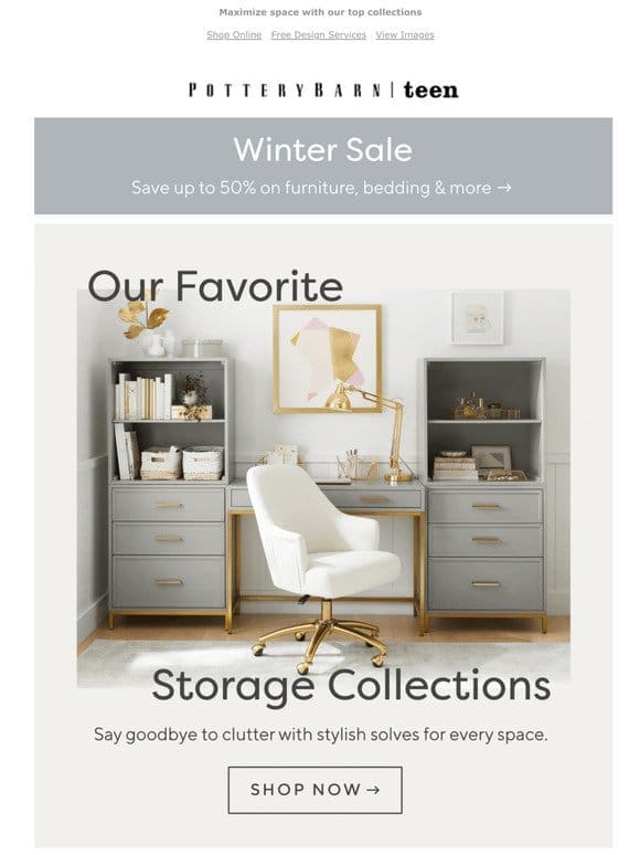 Hello， storage solutions!   (+ Up to 50% Off)