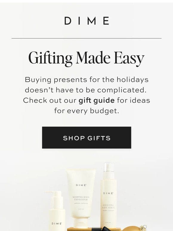 Hey， need some gift ideas?