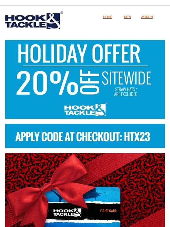 Holiday Shopping is Here! Use Code HTX23