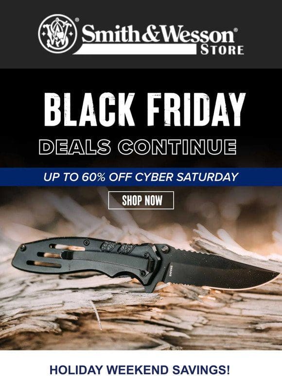 Holiday Weekend Savings At Smith & Wesson Accessories!