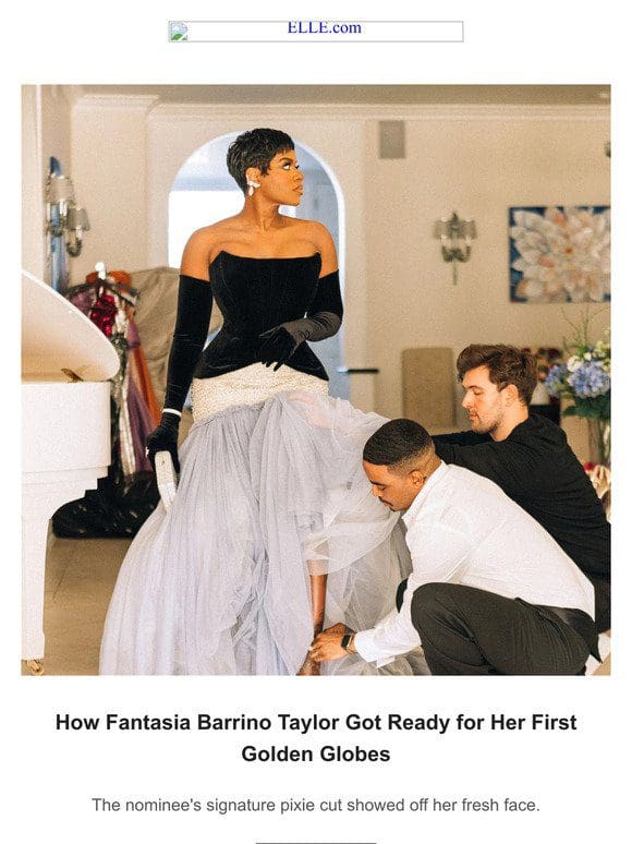 How Fantasia Barrino Taylor Got Ready for Her First Golden Globes