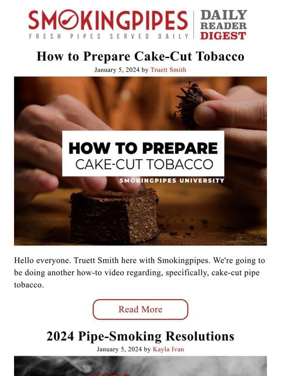 How to Prepare Cake-Cut Tobacco | Daily Reader Digest