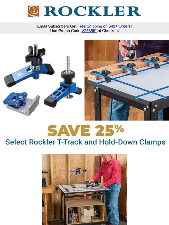 Innovations in Precision: Save 25% on Top Rated T-Track Clamps