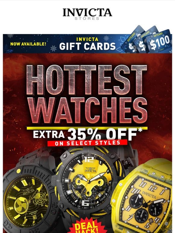 Invicta HOTTEST Watches On Sale TODAY ‍ ❗