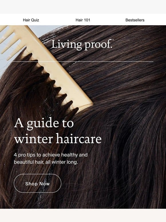 Is your hair winter-ready?