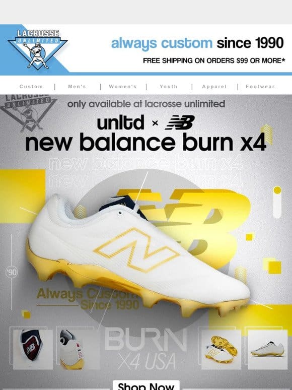 JUST DROPPED: Our very first limited edition cleat