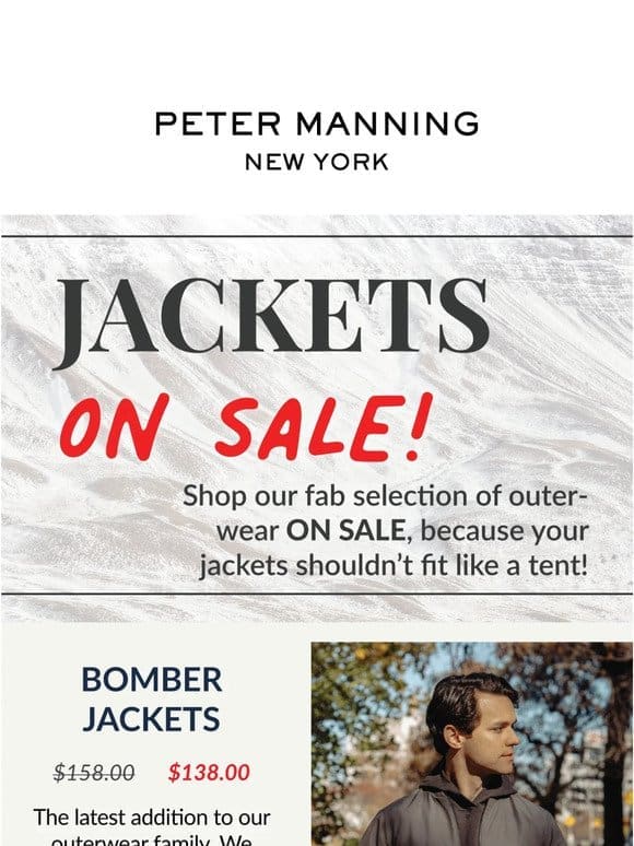 Jackets on SALE!