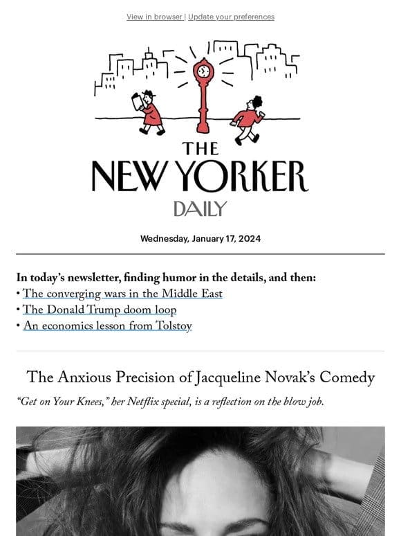 Jacqueline Novak’s Comedy of Precision