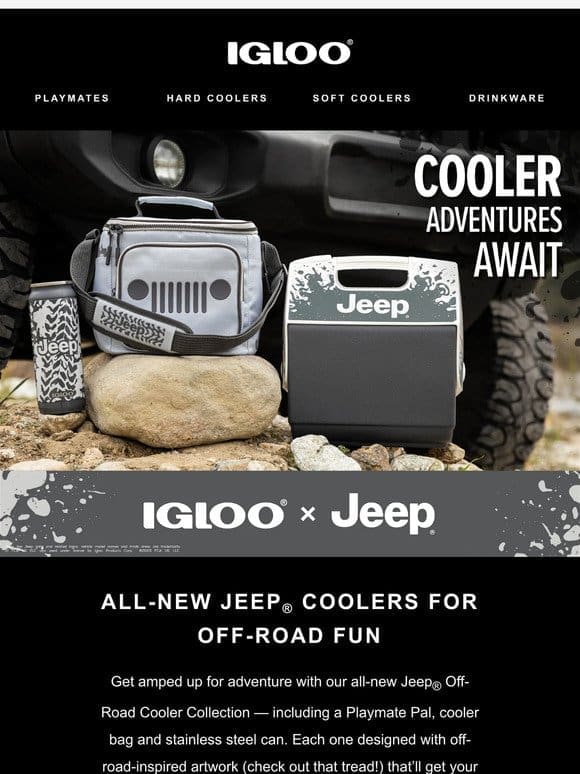 Jeep® life is now even cooler.