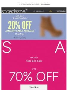 Just Added: Extra 20% Off Clearance