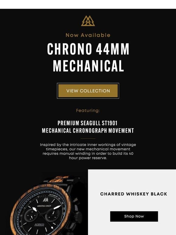 Just Launched: 3 New Chronographs