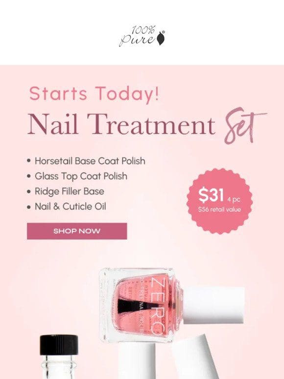 Just Launched: Our Nail Treatment Set!