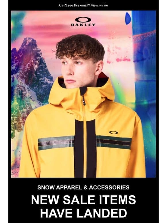 Just landed: Up To 50% Off Snow Apparel & Accessories