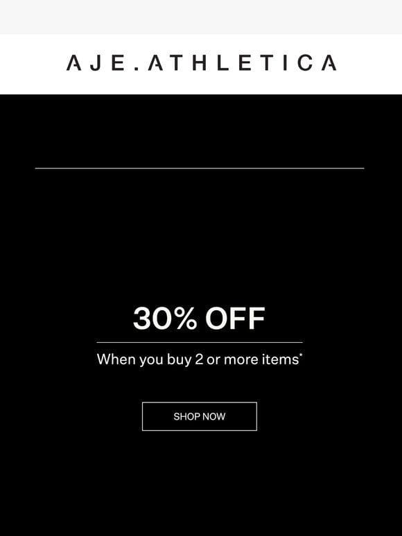 Last Chance For 30% Off