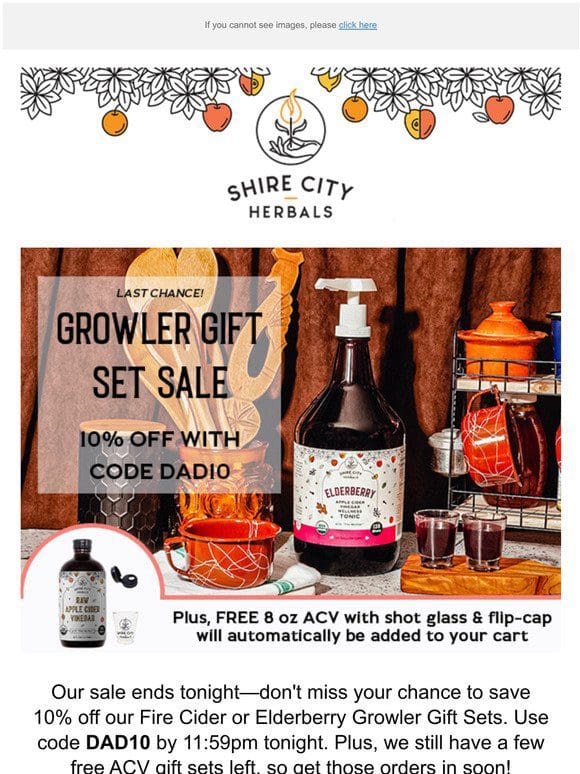 Last Chance: Save 10% on Growler Gift Sets!