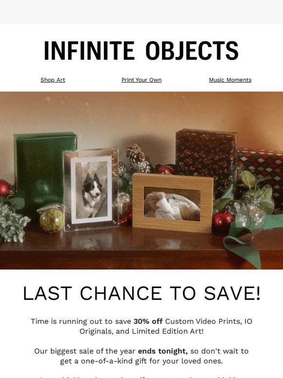 Last Chance To Save 30%!