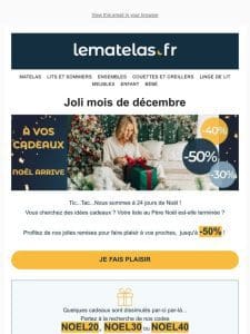 L’esprit de Noël a bien commencé