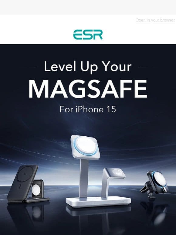 Level up your MagSafe for iPhone 15 | ESR