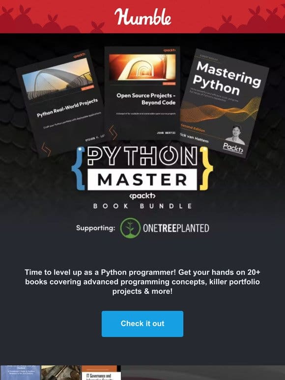 Level up your Python skills with 20+ books on advanced topics & techniques