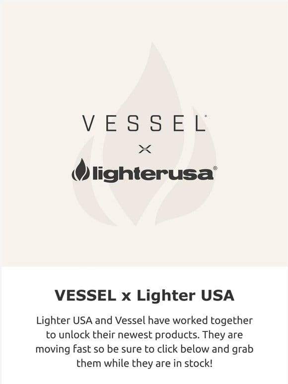 Lighter USA <> VESSEL |   Drop Alert