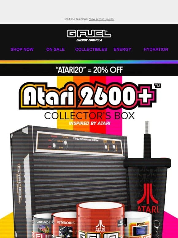 Limited Edition Alert: All-New Atari 2600+ Collector’s Box  ️
