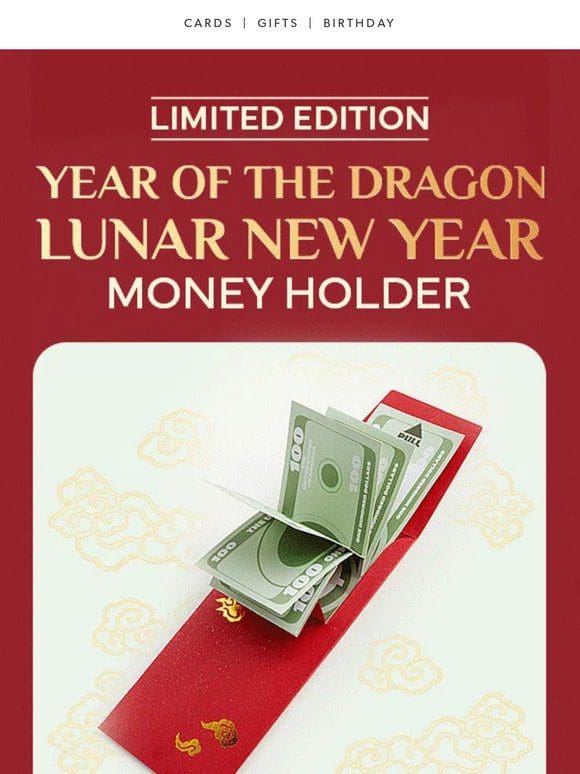 Limited Edition Lunar New Year Money Holders