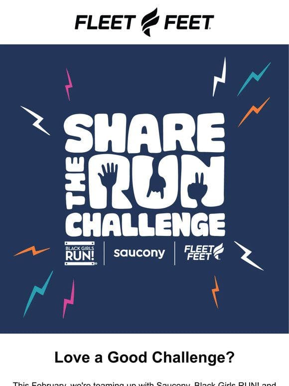 Love a good challenge? Join Share the Run