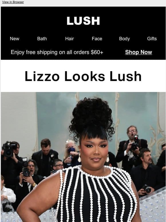 Lush at the Met Gala