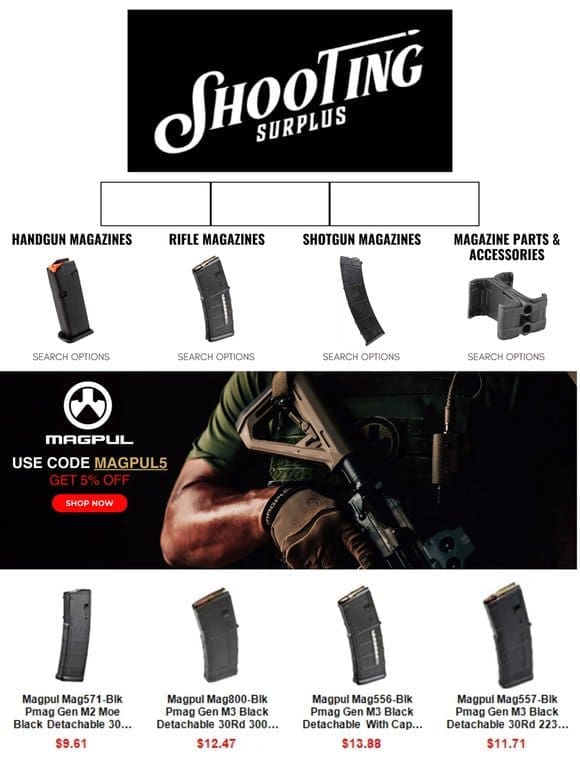 MAGPUL Discount Code Inside