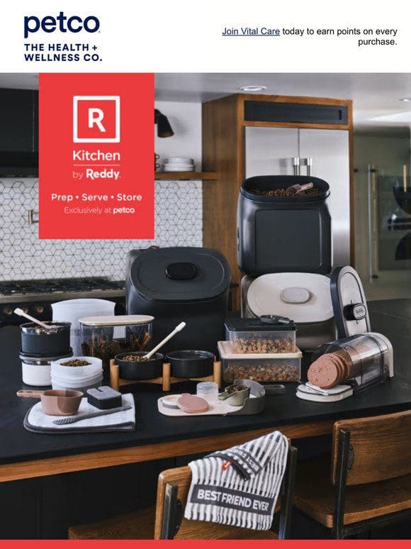 Mealtime just got stylish with Kitchen by Reddy.