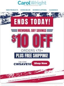Memorial Day Savings Have Arrived!