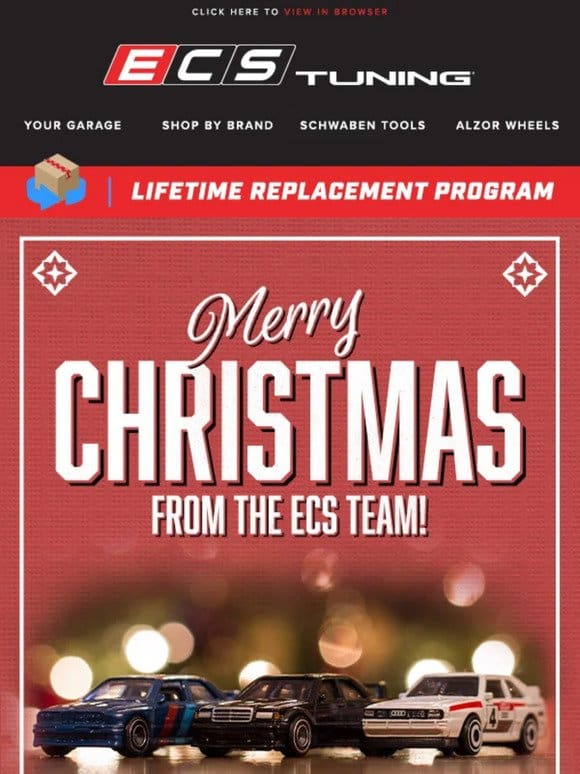 Merry Christmas & Happy Holidays From All Of Us At ECS