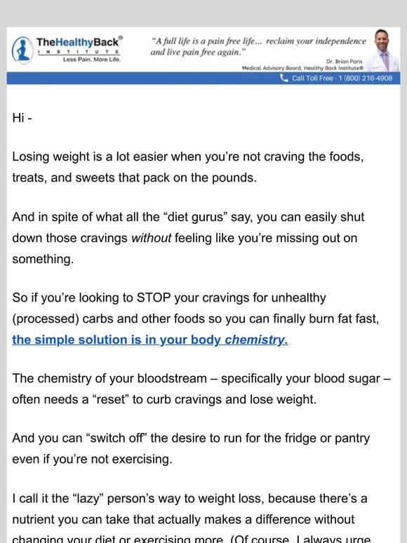 “Missing Mineral” Melts Fat (without changing your diet)