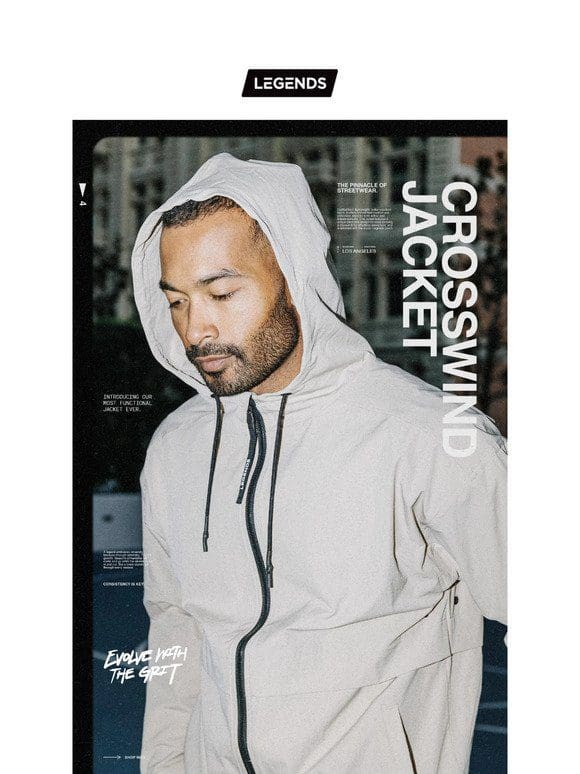 NEW DROP: The Crosswind Jacket