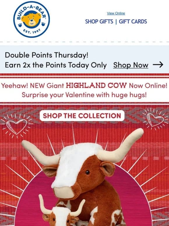 NEW Giant Highland Cow Now Online!