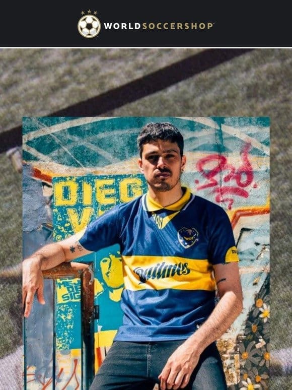 NEW Maradona x COPA Jerseys， T-Shirts， and More!