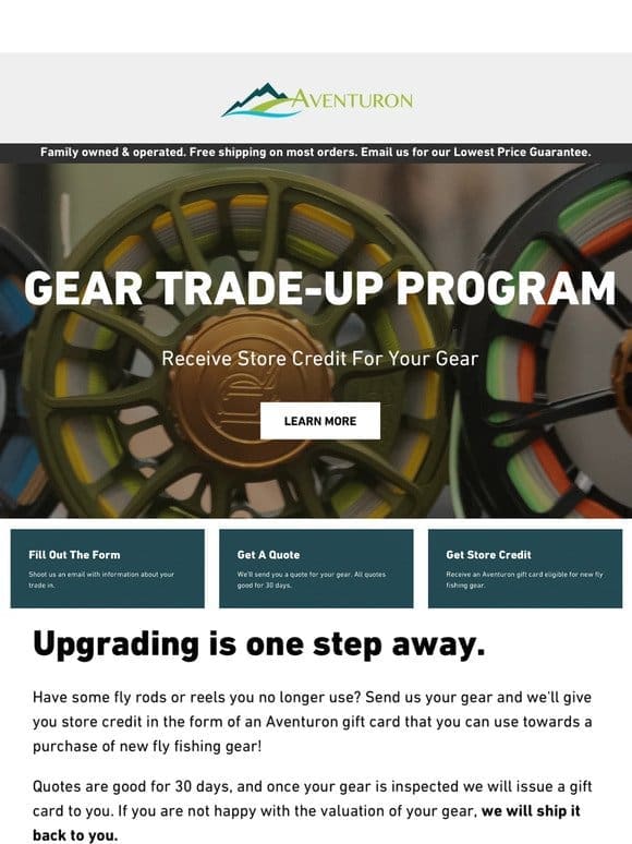 NEW! Trade-Up Program