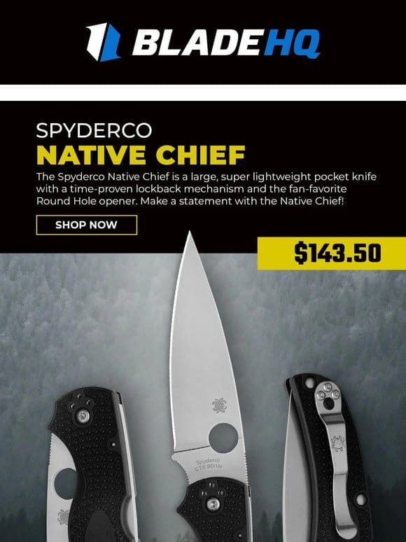 Need a new knife? Shop these folders， fixed blades， & autos!