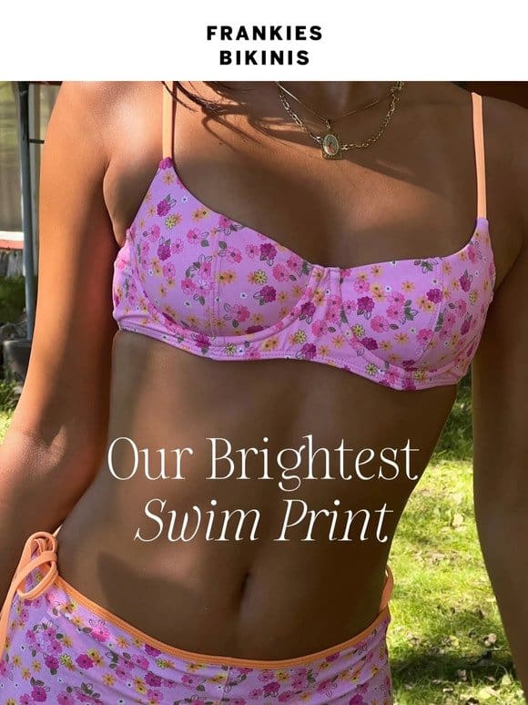 New Bright Florals & Sculpting Swim Styles