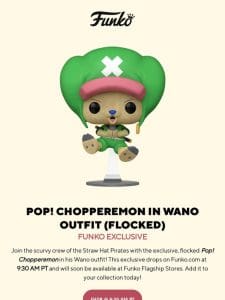 New Exclusive: Chopperemon (Flocked)