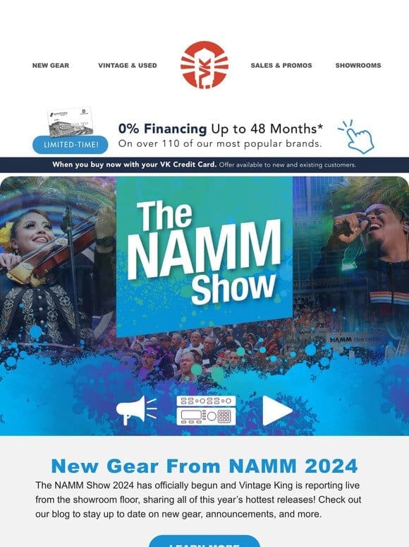 New Gear From The NAMM Show 2024