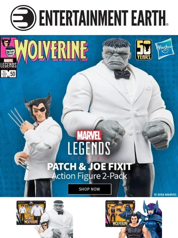 New Marvel Legends – Patch & Joe Fixit! Grab Here